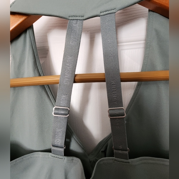 New Without Tags Gymshark Whitney Simmons Dress - Leaf Green Size Small - Picture 10 of 11